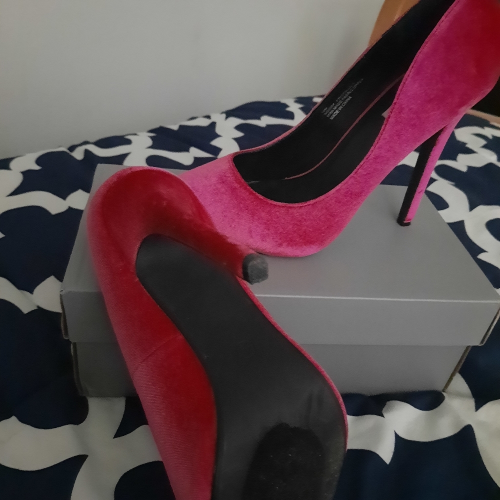 Ladies Soft Plush Heels
